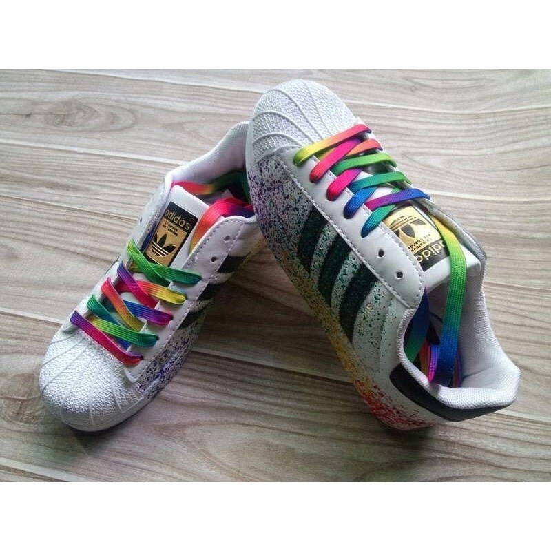 Dây giày 7 màu-(k19)