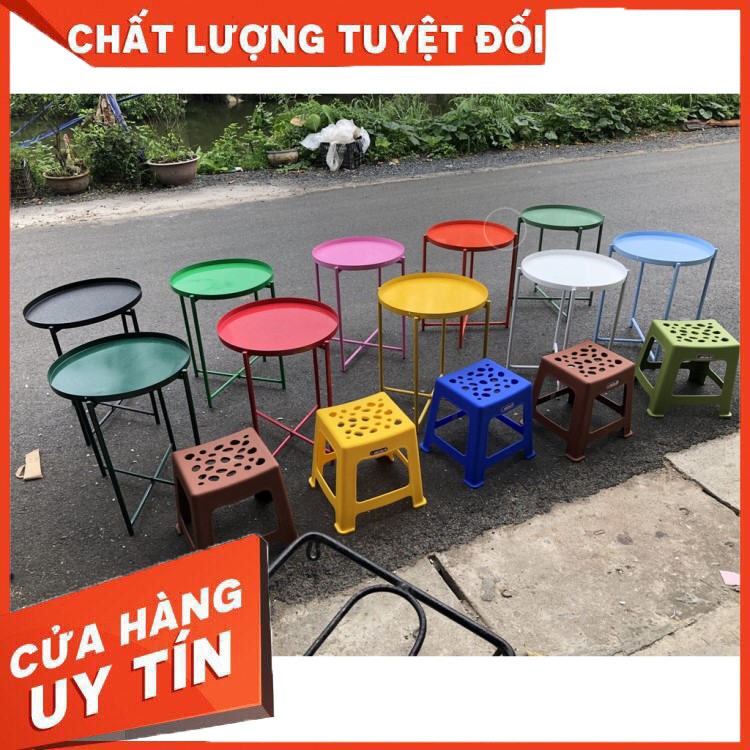 {Rẻ Vô Địch} GHẾ NHỰA Trà Chanh, Trà sữa, Cafe Vỉa Hè - Hàng chính hãng Việt Nhật xuất khẩu