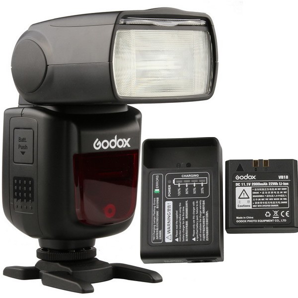 Đèn Flash Godox V860 II for Sony + Tặng Ommi tản sáng