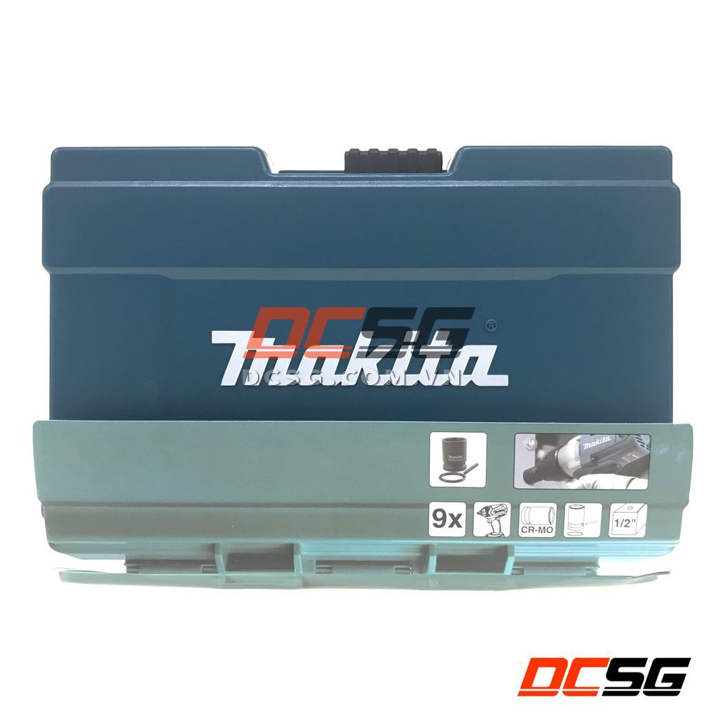 Bộ đầu tuýp đen ngắn 1/2" 09 chi tiết Makita B-66232 | DCSG