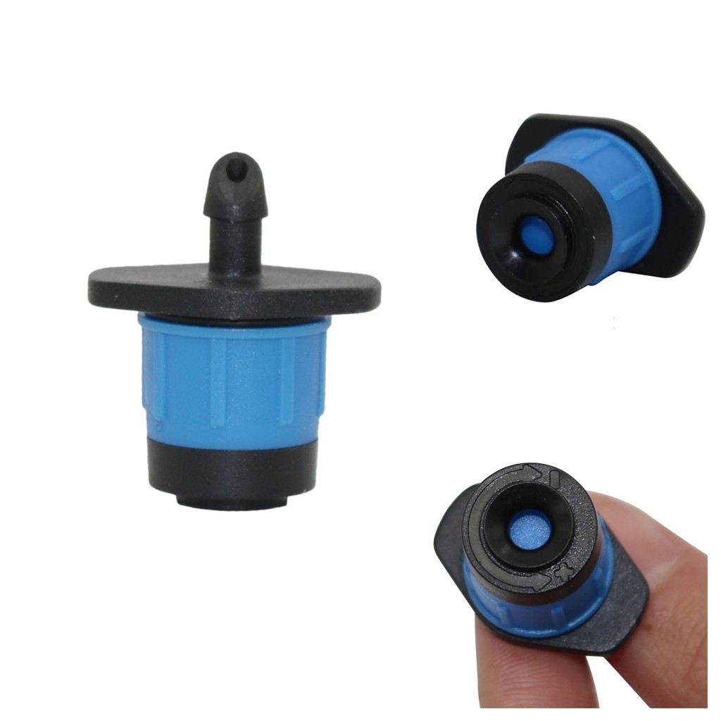 Béc Tưới Gốc - Béc Xòe xanh 360 Độ, Chân 6mm