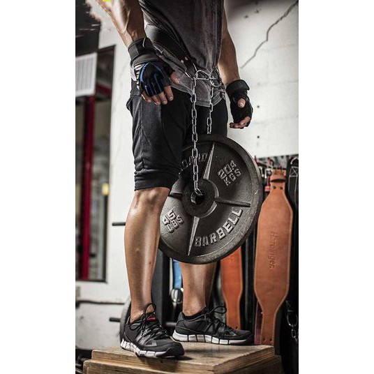 Đai Lưng Có Xích Treo Tạ Dip Belt Valeo Hỗ Trợ Squat, Pull Up, Dips ĐX-44