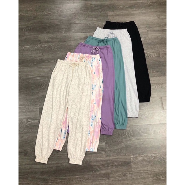 BEUCLOSET - Quần jogger chất cotton mềm có túi 2 bên