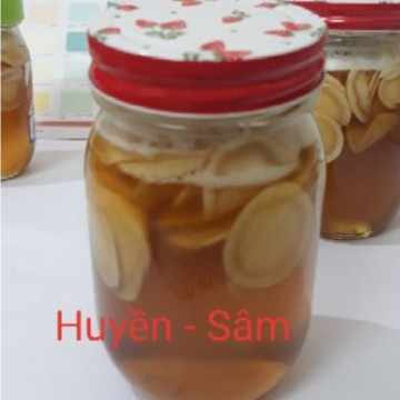 Nhân Sâm tươi Hàn Quốc ngâm Mật ong tự nhiên