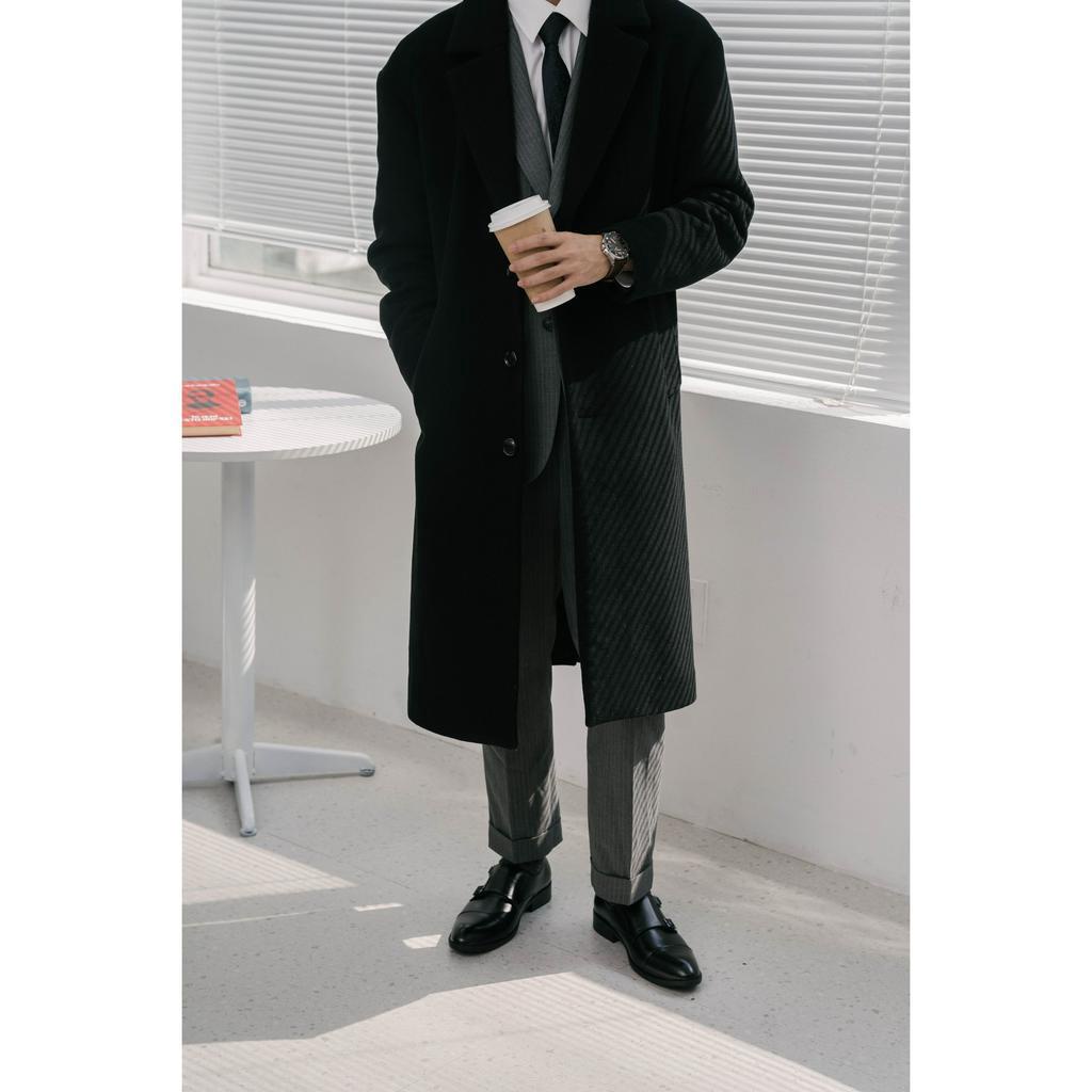 Giày Tây Double Monk Strap - Giày Tây Công Sở - 2 Màu Nâu và Đen - Giày Thầy Tu 2 Khóa - Đức Linh EZB095 EZB096