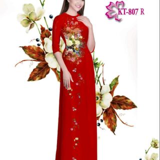 Vải áo dài in 3d