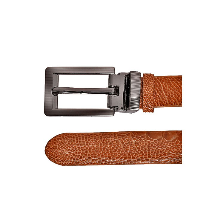 Dây thắt lưng nữ Huy Hoàng da đà điểu màu đen, nâu đất, vàng bò, nâu đỏ HP5401-02-03-10