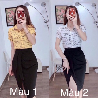 Áo sơ mi cộc tay nữ