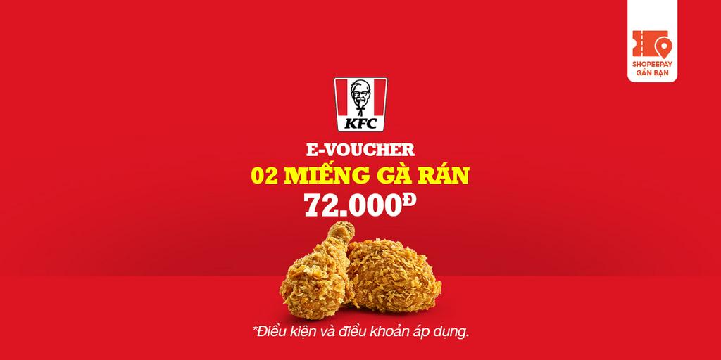 E-Voucher KFC 02 miếng gà rán