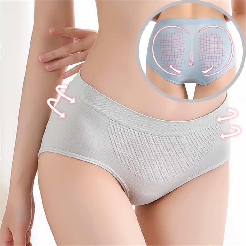 Quần Lót Một Mảnh Không Đường May Họa Tiết Tổ Ong Gợi Cảm Cho Nữ