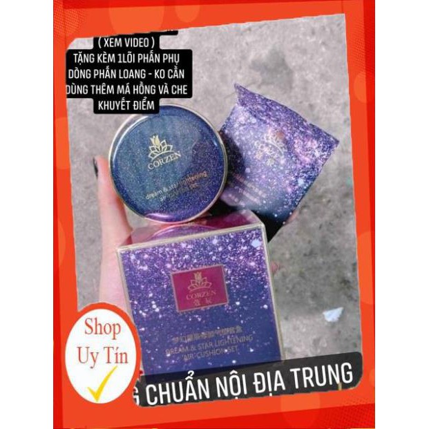 Phấn nước CORZEN 2lõi ( phấn nền + phấn khô ) tặng kèm lõi phụ | BigBuy360 - bigbuy360.vn