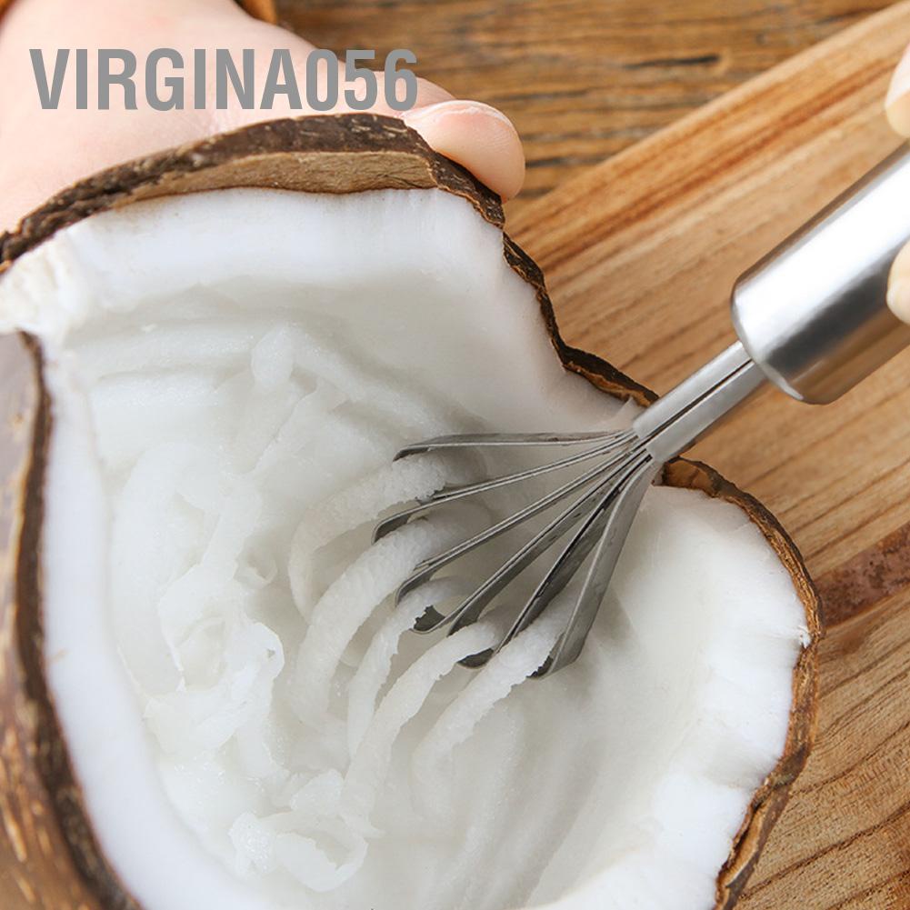 Hàng Hot Máy cạo dừa bằng thép không gỉ Dụng cụ nhà bếp Gia dụng Phụ kiện máy bào Hàng giao ngayVirgina056