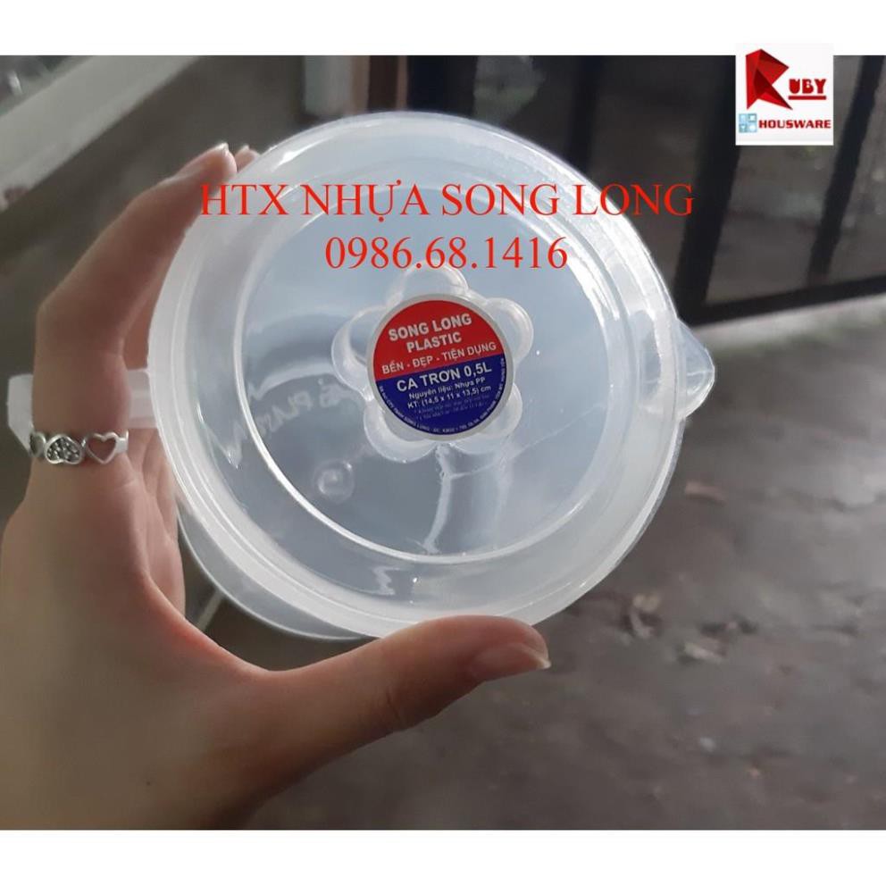 Ca trơn 0,5l - Song Long, Ca nước, ca nhựa