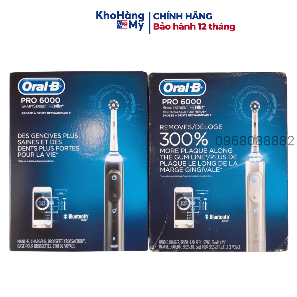 Bàn chải điện Oral B 6000 Genius Elite/ ProAdvantage