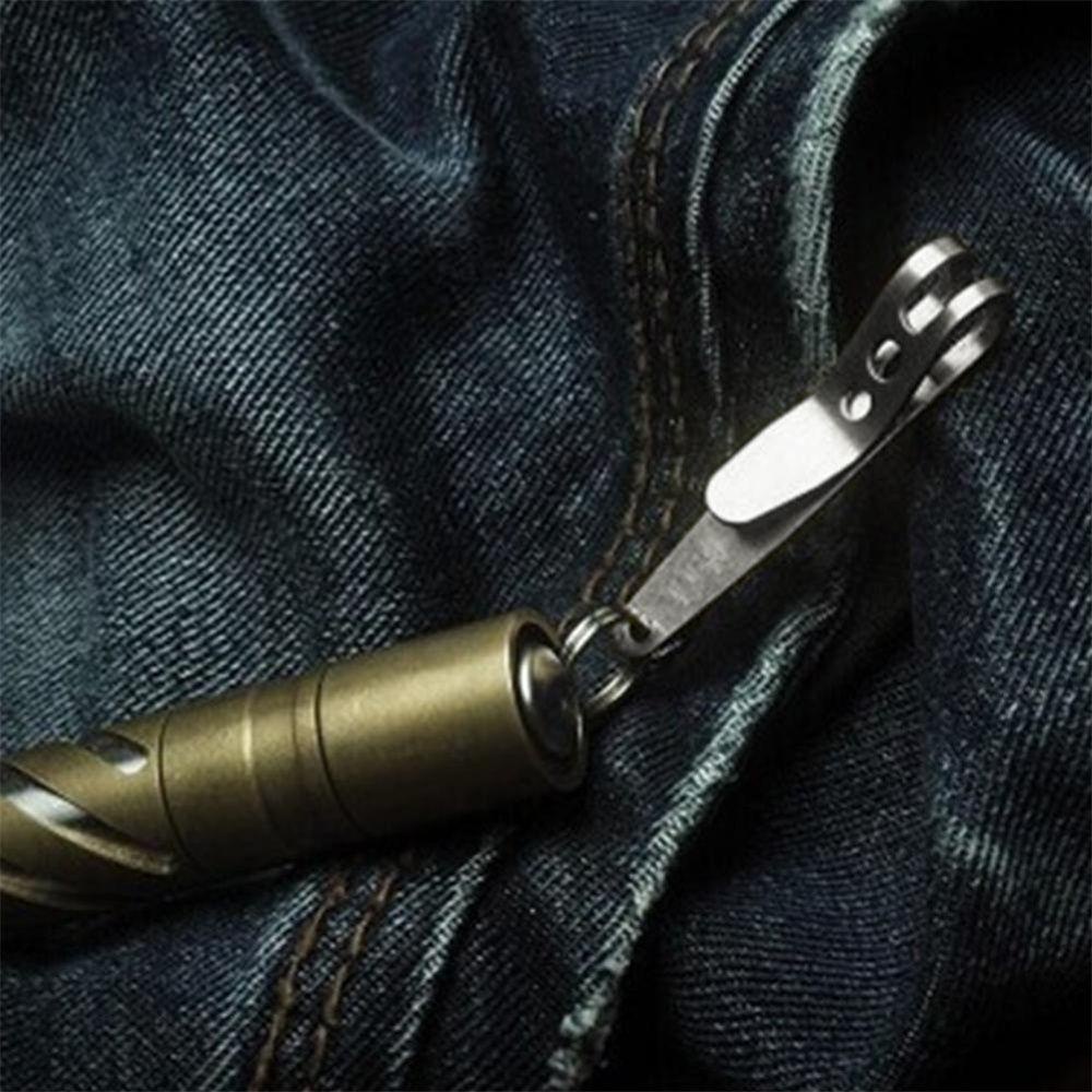 Móc Kẹp Mini Bằng Thép Không Gỉ Dùng Treo Thắt Lưng Quần Áo