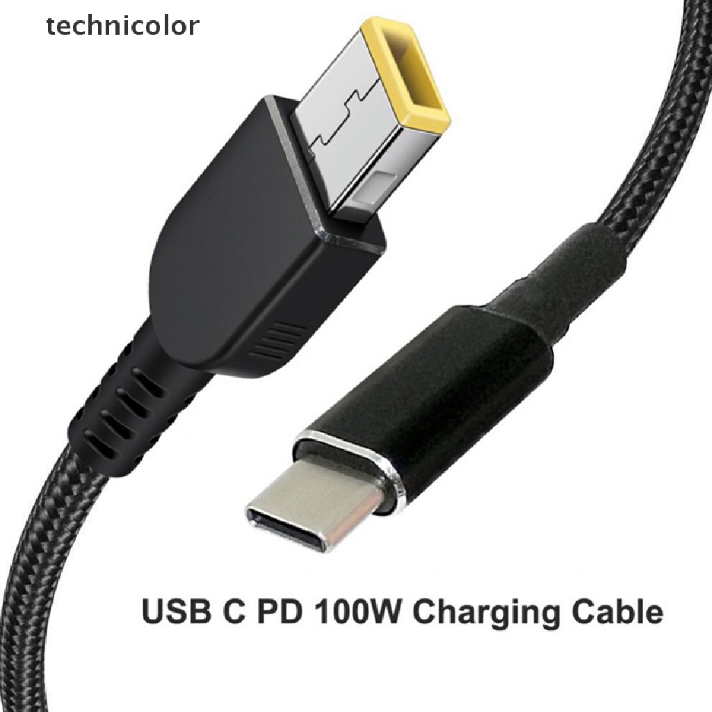 Dây Cáp Sạc Usb Type C 100W Cho Laptop Hp Asus Lenovo TYG