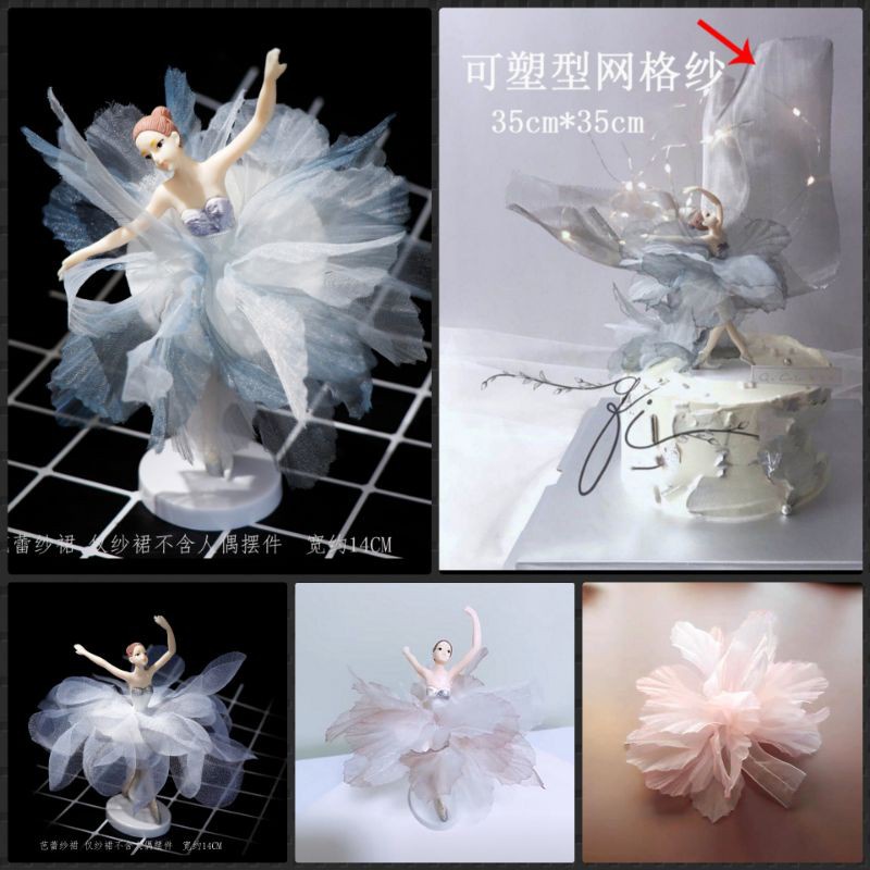 Bộ 3 Que Cắm Trang Trí Bánh Kem Hình Cô Dâu Chú Rể Dễ Thương