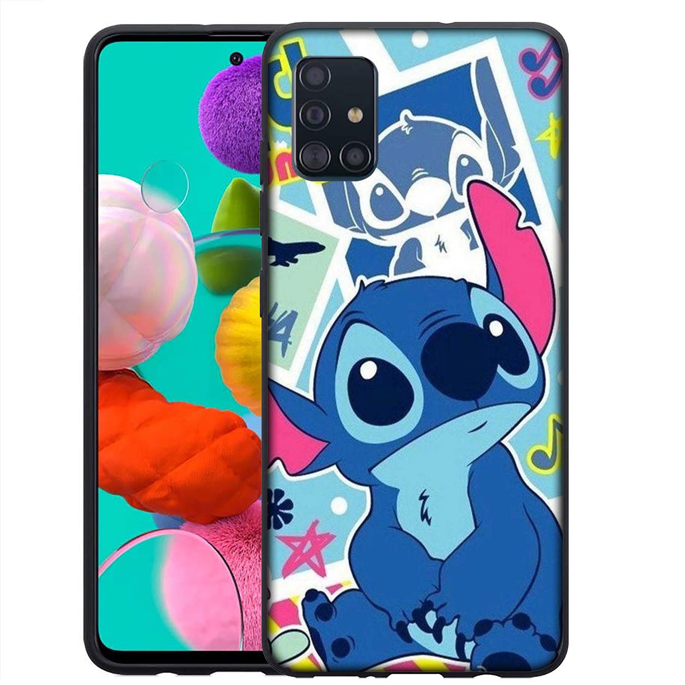 VIVO V20 SE Pro V19 V15 V11 Y55 Y81 Y70 2020 Y55s Y81s Y53 VIVOV20 Casing Soft Silicone H66 Lovely Stitch cute Phone Case