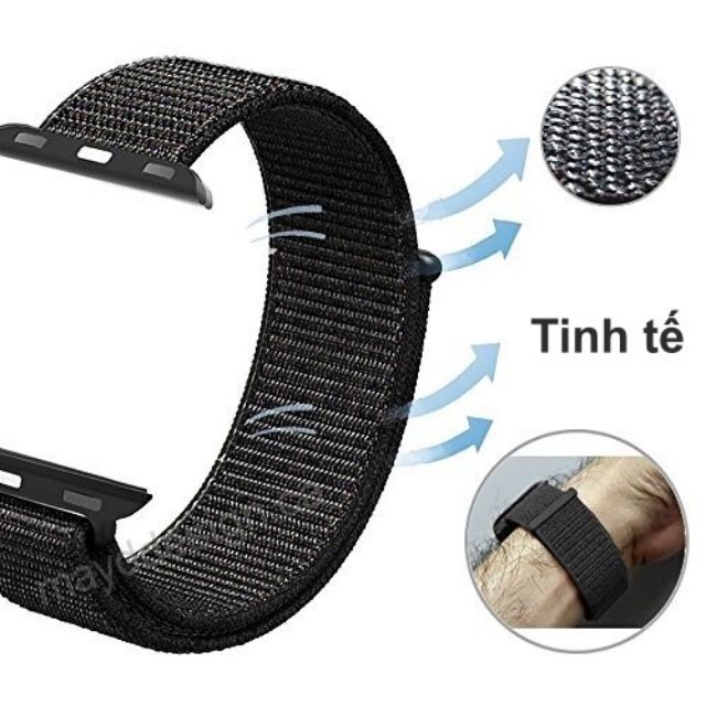 Dây Đeo Apple Watch Nylon Sport Loop 42mm / 44mm - Dây đeo Apple Watch Nilon siêu đẹp