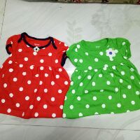Set đầm kèm chip Carter bé gái