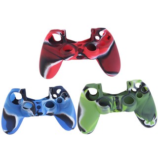 Vỏ silicon họa tiết rằn ri cao cấp cho tay cầm chơi game PS4