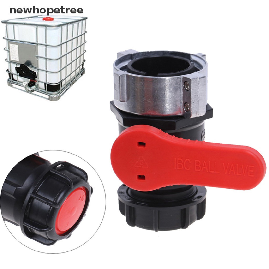 Van Bi DN50 Tấn 75mm 1000L Chuyên Dụng Cho Bể Nước IBC