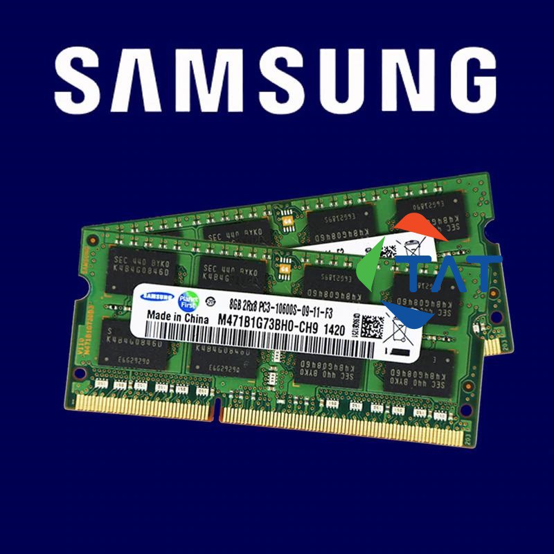 ■︎ Ram 8GB DDR3 Bus 1066MHz 1333MHz PC3-8500/10600 Kingston Samsung Hynix Crucial Dùng Cho Laptop MacBook IMac