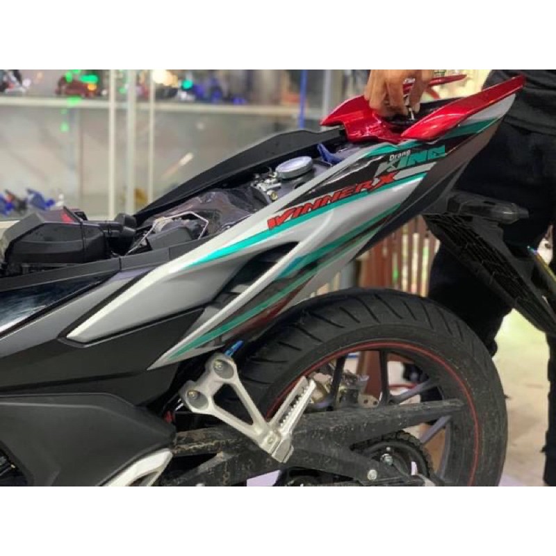 Tem rời Winner X bạc Kingdrang xanh đỏ