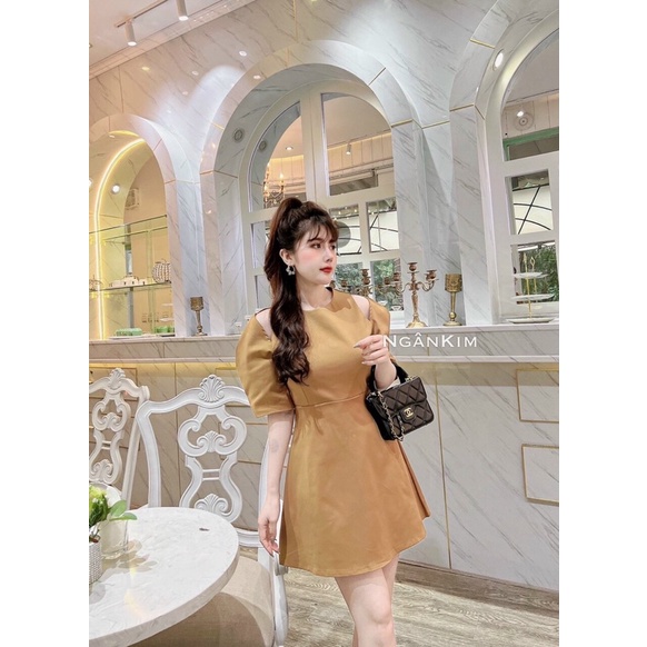 ĐẦM NỮ KHOÉT VAI THỜI TRANG HÈ