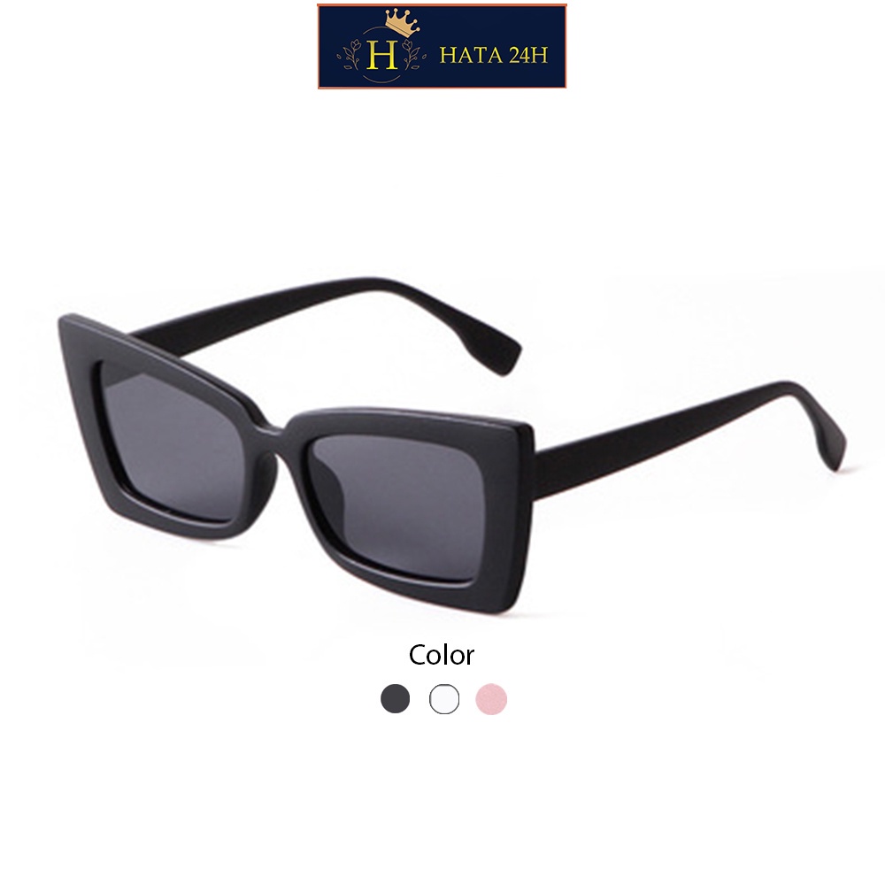 Mắt Kính Mát Nữ Form vuông Nữ Thời Trang Hot trend Teen Sang Chảnh - Hata24h