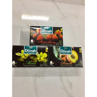 Trà Dilmah hương Dâu , Đào ,Bạc hà