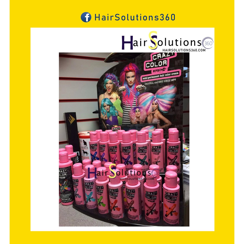 Thuốc nhuộm tóc Crazy Color - thuốc nhuộm tóc tạm thời - Hairsolutions360 [PART 2]