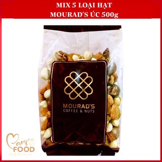 Hỗn hợp mixnut 5 loại hạt Mourad’s nhập khẩu Úc, date xa, thơm ngon 500g