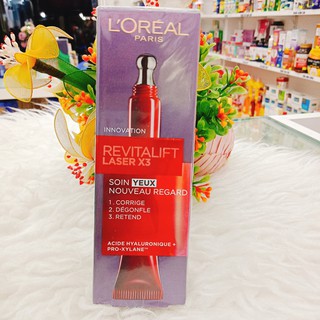 SERUM MẮT LOREAL REVITALIFT LASER X 3 - 15ML