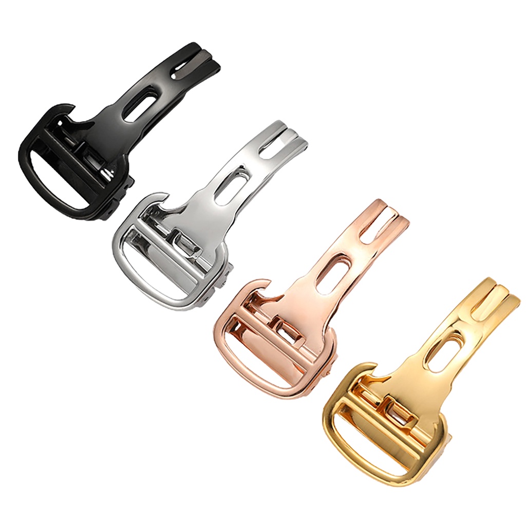 CARTIER Khóa Cài Đồng Hồ Thay Thế Bằng Thép Không Gỉ BMM1 12mm / 14mm / 16mm / 18mm / 20mm