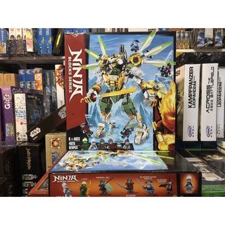 Leji 4020 ( Lắp Ghép Ninja Titan Mech Người Máy Samurai của Lloyd 942 mảnh )