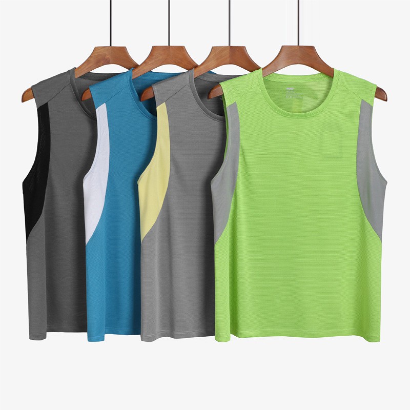 Áo ba lỗ nam – Tanktop thể thao chất thun lưới co dãn 4 chiều, thoáng mát