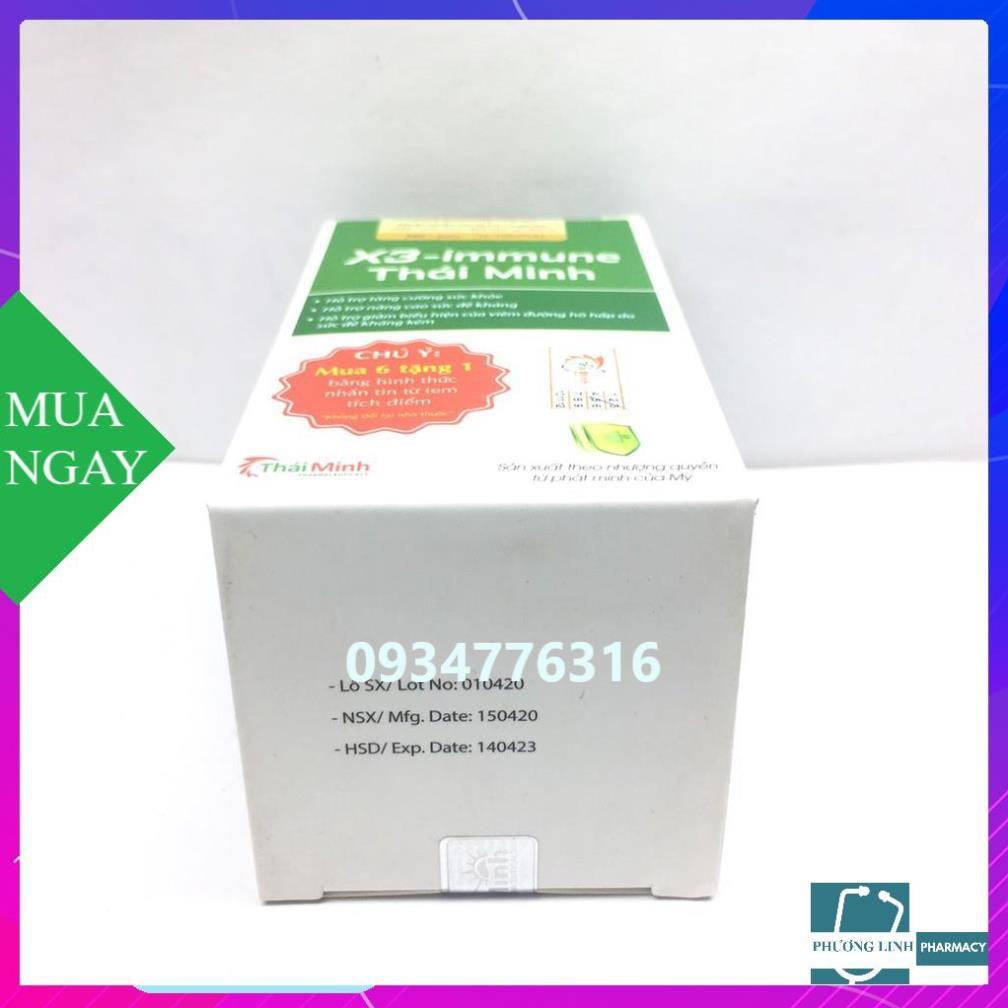 X3-IMMUNE Thái Minh lọ 30 viên
