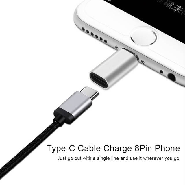 ANDROID Đầu Chuyển Đổi Usb Type C Sang Lightning Cho Iphone 11 7 8 6s