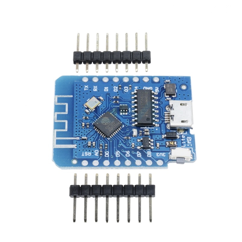 Bảng mạch phát triển WEMOS D1 mini V1.0.0 WIFI ESP8285 CH340 CH340G IOT ESP8266 Esp-8266ex 3.3V cho Arduino MIC