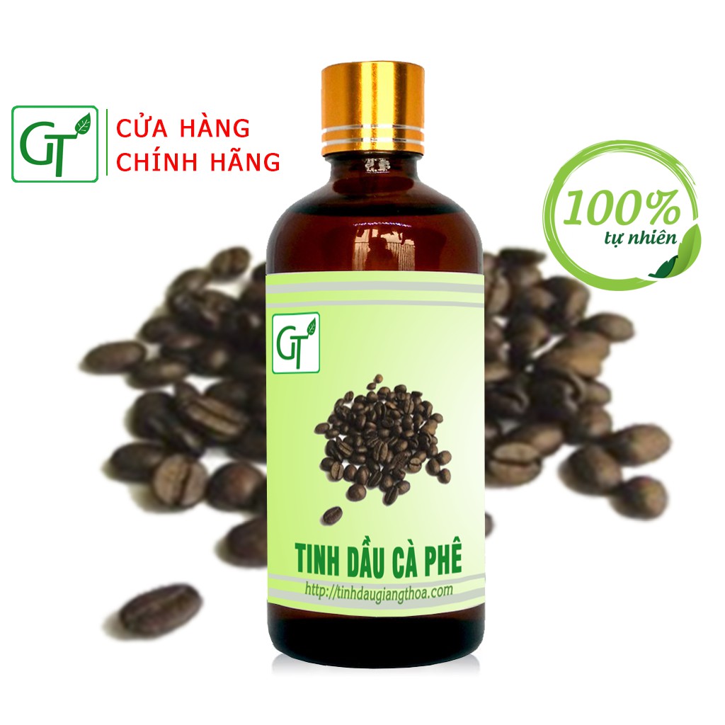 Tinh Dầu Cafe Nguyên Chất 10-100ml - Xông phòng, treo xe ô tô - Thơm lâu, khử mùi mạnh - [HÀNG CAO CẤP]