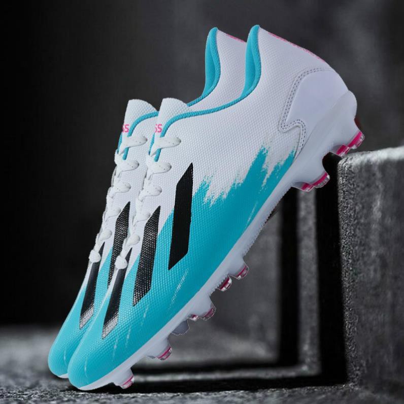 xc NEW CH <Real Picture> Giày đá bóng chất lượng cao Giày bóng đá thanh niên Size:35-45 Messi unisex soccer shoes : vc