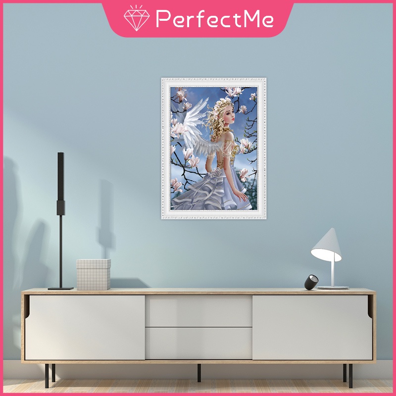 Bộ tranh đính đá tự làm hiệu ứng nghệ thuật 30X40CM trang trí nội thất