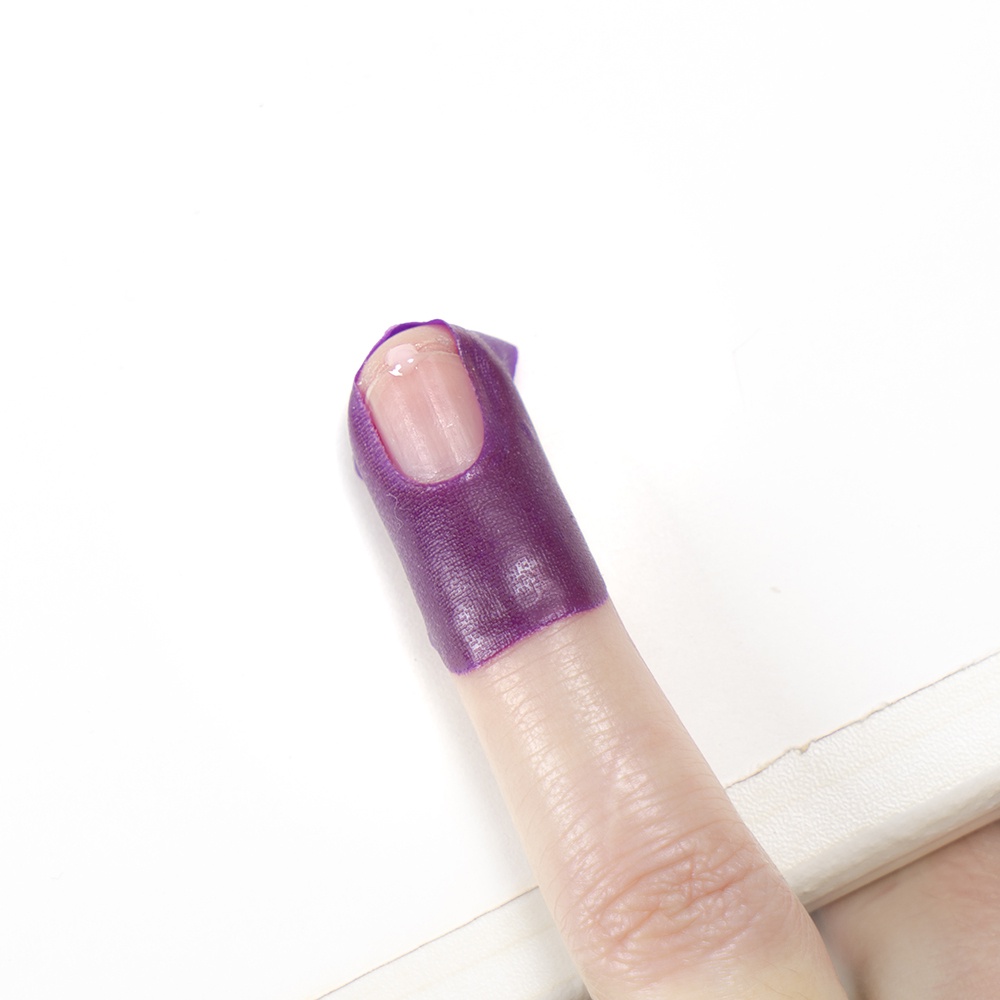 [Hàng mới về] Bộ 10 miếng dán bảo vệ ngón tay chống bắn giọt hình chữ U sử dụng tiện lợi