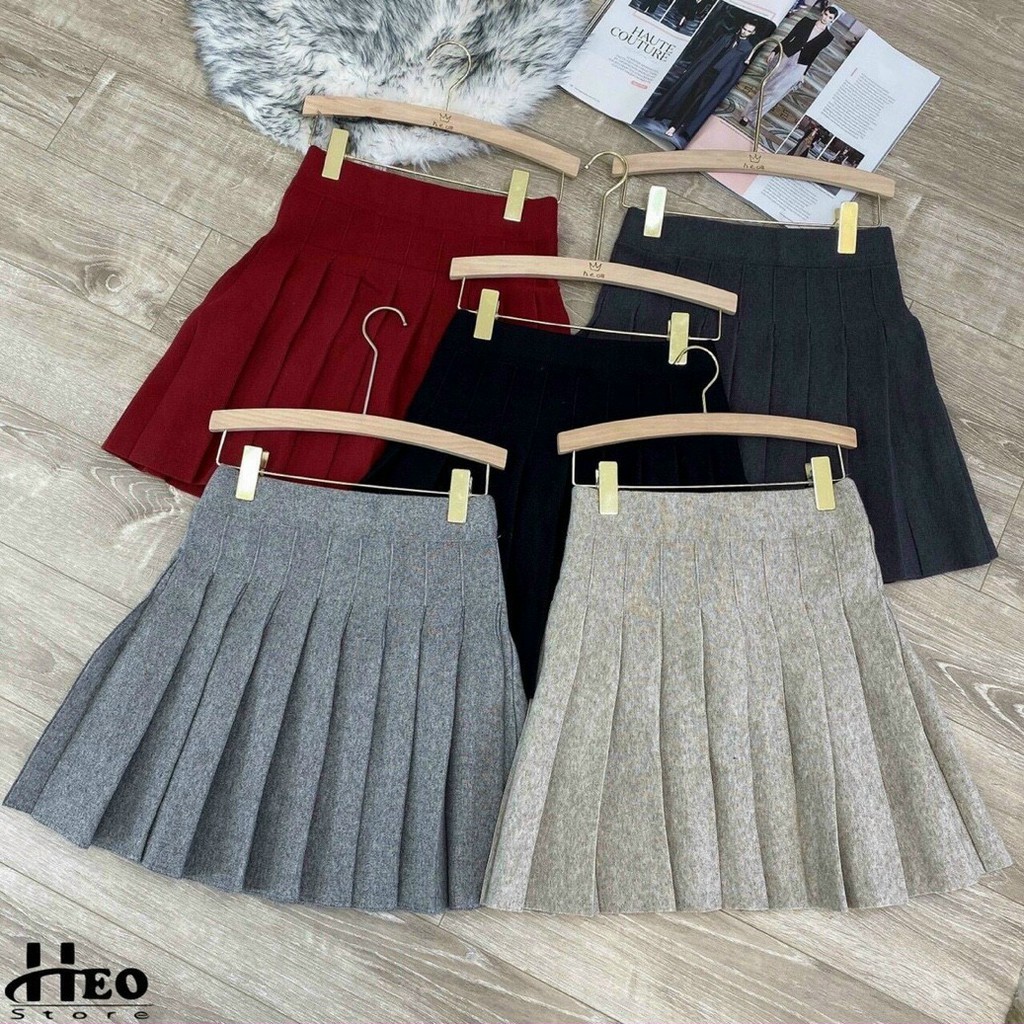 Chân váy xếp ly Tennis Skirt Chữ A Dáng Ngắn loại 1