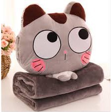 [Hot]-BỘ CHĂN KÈM GỐI 3IN1 VĂN PHÒNG