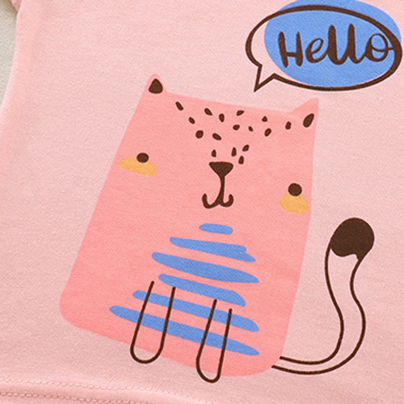 Áo thun tay ngắn và quần ngắn cho bé trai và bé gái