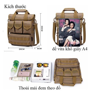 cặp đeo chéo đa năng đựng vừa  laptop