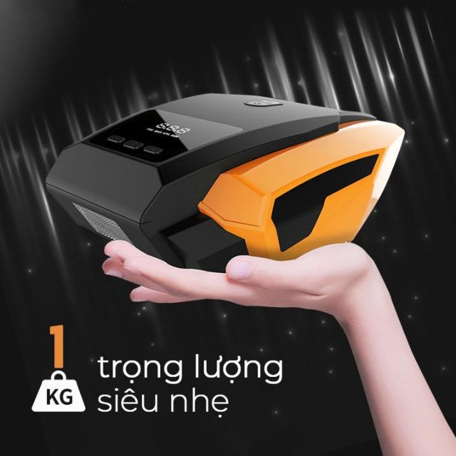 Máy bơm lốp Ôtô tự động cao cấp 2 Xilanh