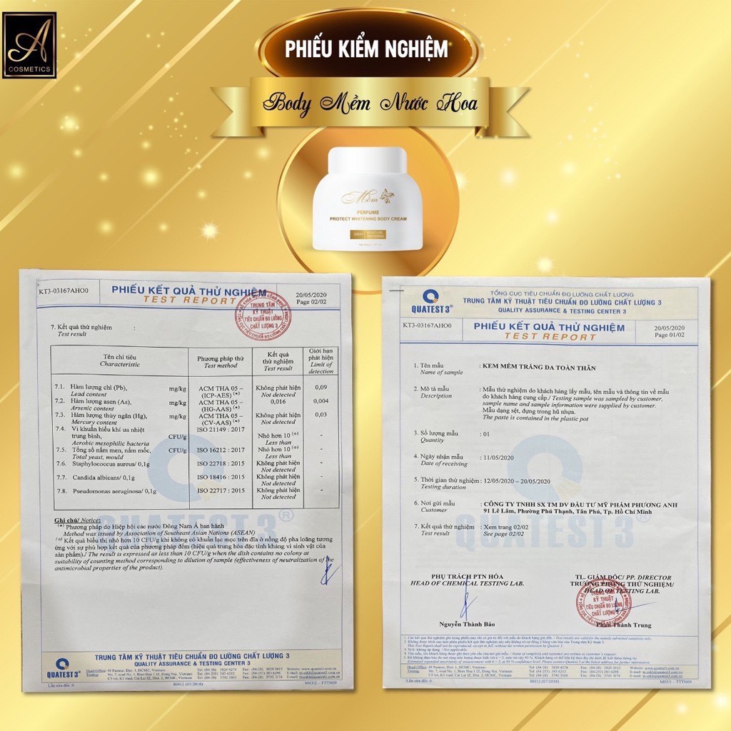 Kem Body mềm chính hãng mẫu mới dưỡng trắng da toàn thân